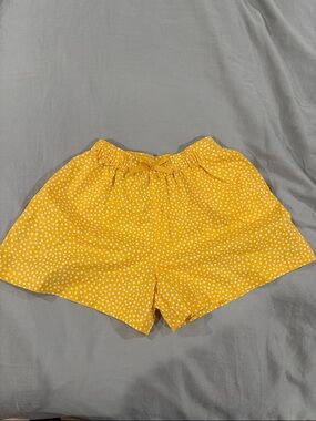 Yellow Polka Dot Girl’s Shorts